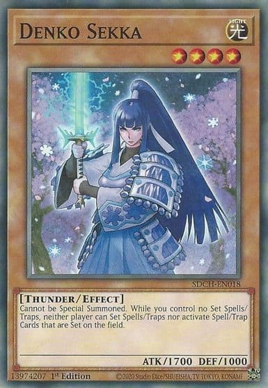 Denko Sekka Structure Deck: Spirit Charmers Yu-Gi-Oh! card