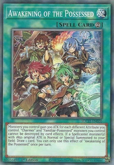 Awakening of the Possessed Structure Deck: Spirit Charmers Yu-Gi-Oh! card