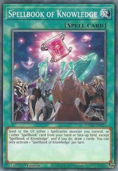 Spellbook of Knowledge Structure Deck: Spirit Charmers Yu-Gi-Oh! card
