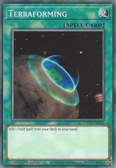 Terraforming Structure Deck: Spirit Charmers Yu-Gi-Oh! card