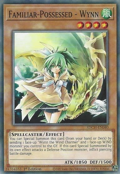 Familiar Possessed Wynn Structure Deck: Spirit Charmers Yu-Gi-Oh! card
