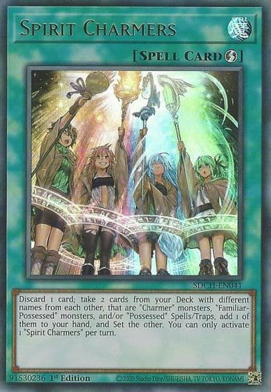 Spirit Charmers Structure Deck: Spirit Charmers Yu-Gi-Oh! card