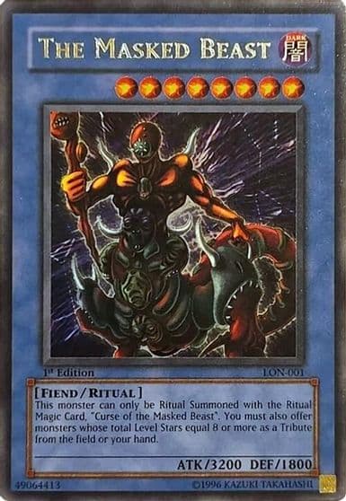 The Masked Beast Labyrinth of Nightmare Yu-Gi-Oh! card