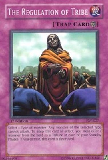 The Regulation of Tribe Pharaoh's Servant Yu-Gi-Oh! card