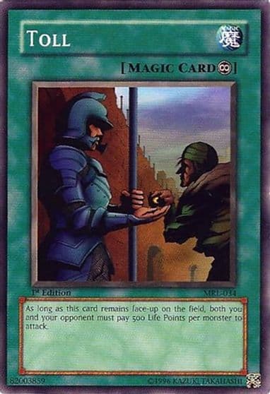 Toll Magic Ruler Yu-Gi-Oh! card