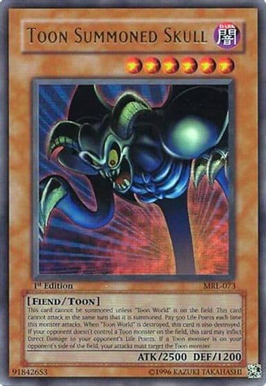 Toon Summoned Skull Magic Ruler Yu-Gi-Oh! card