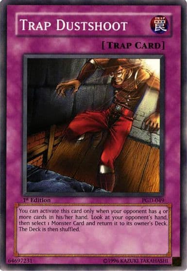 Trap Dustshoot Pharaonic Guardian Yu-Gi-Oh! card