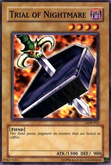Trial of Nightmare The Legend of Blue Eyes White Dragon Yu-Gi-Oh! card