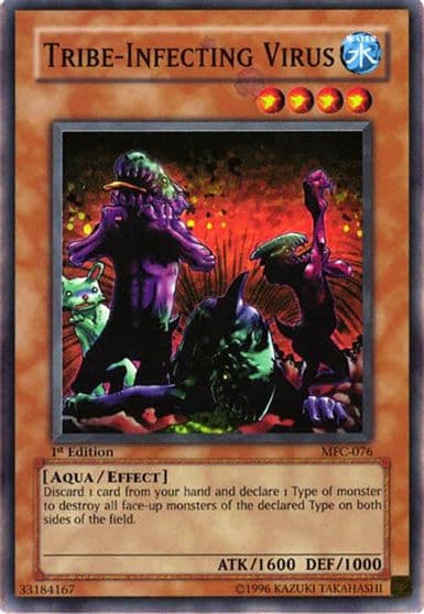 Tribe Infecting Virus Magician's Force Yu-Gi-Oh! card