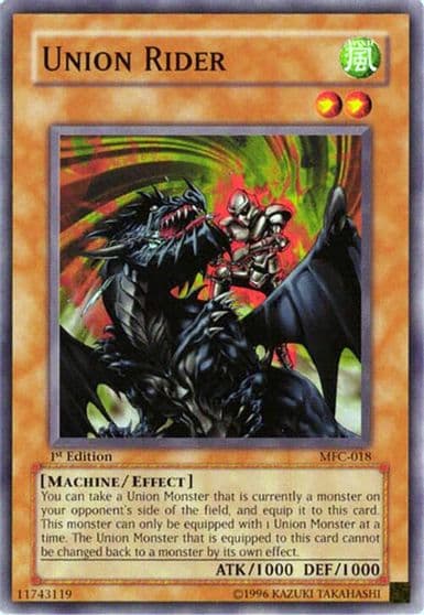 Union Rider Magician's Force Yu-Gi-Oh! card
