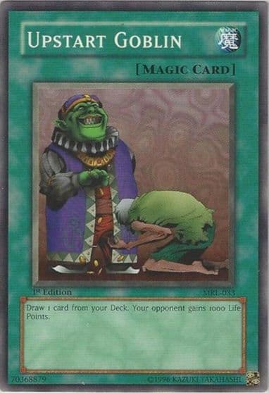 Upstart Goblin Magic Ruler Yu-Gi-Oh! card