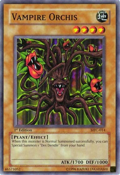 Vampire Orchis Magician's Force Yu-Gi-Oh! card