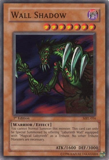 Wall Shadow Magic Ruler Yu-Gi-Oh! card