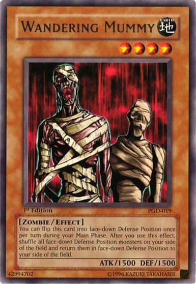 Wandering Mummy Pharaonic Guardian Yu-Gi-Oh! card