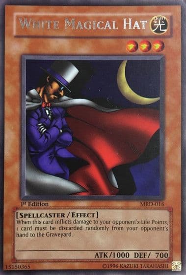 White Magical Hat Metal Raiders Yu-Gi-Oh! card