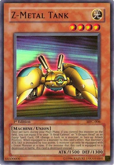 Z Metal Tank Magician's Force Yu-Gi-Oh! card