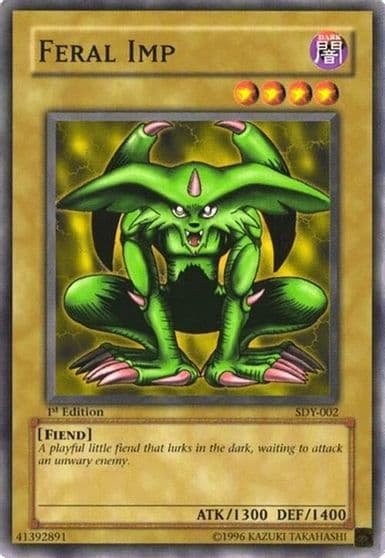 Feral Imp Starter Deck: Yugi Yu-Gi-Oh! card