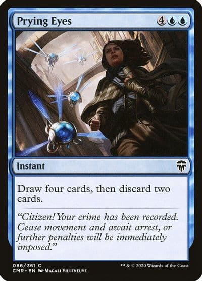 Prying Eyes Commander Legends Magic card