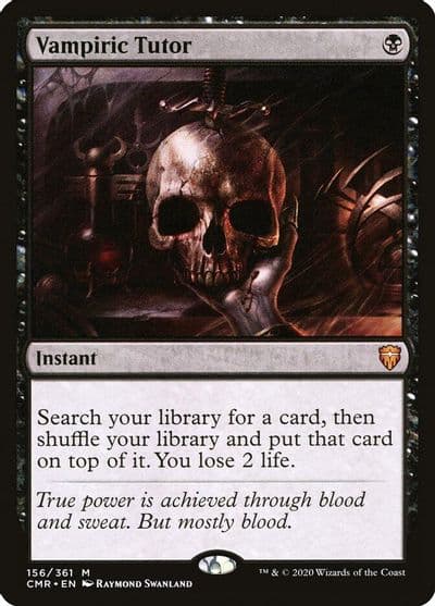 Vampiric Tutor Commander Legends Magic card