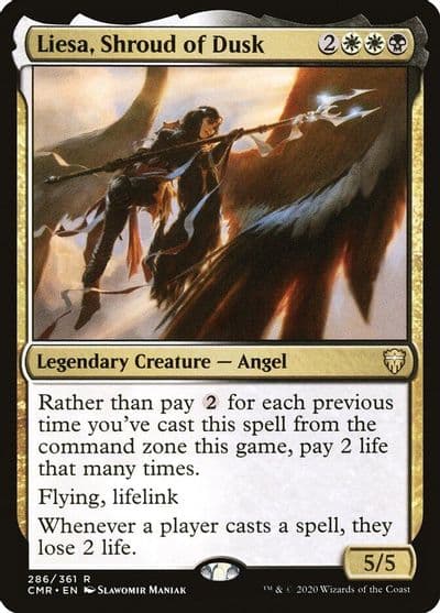 Liesa Shroud of Dusk Commander Legends Magic card