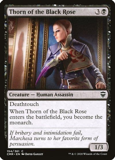 Thorn of the Black Rose Commander Legends Magic card