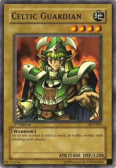 Celtic Guardian Starter Deck: Yugi Yu-Gi-Oh! card