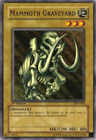 Mammoth Graveyard Starter Deck: Yugi Yu-Gi-Oh! card