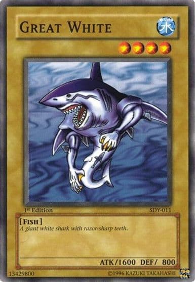 Great White Starter Deck: Yugi Yu-Gi-Oh! card