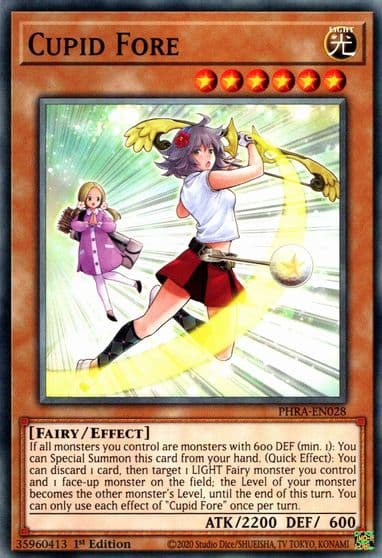 Cupid Fore Phantom Rage Yu-Gi-Oh! card