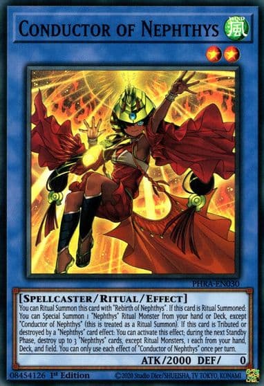 Conductor of Nephthys Phantom Rage Yu-Gi-Oh! card