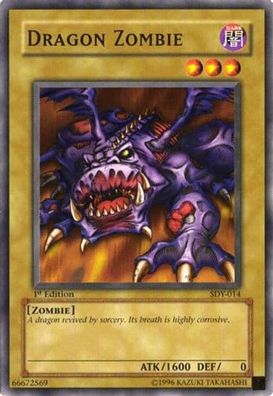Dragon Zombie Starter Deck: Yugi Yu-Gi-Oh! card