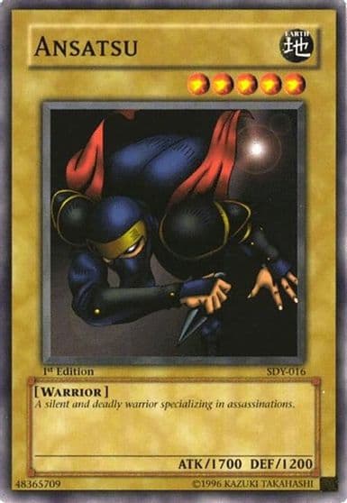 Ansatsu Starter Deck: Yugi Yu-Gi-Oh! card