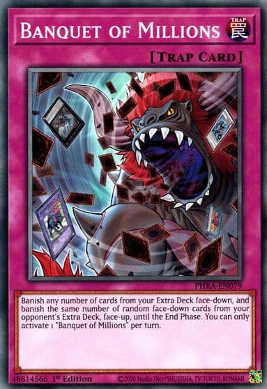 Banquet of Millions Phantom Rage Yu-Gi-Oh! card
