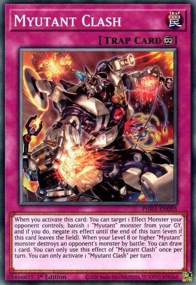 Myutant Clash Phantom Rage Yu-Gi-Oh! card