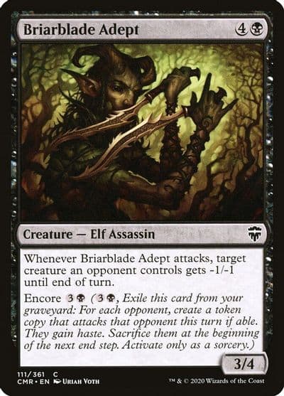 Briarblade Adept Commander Legends Magic card