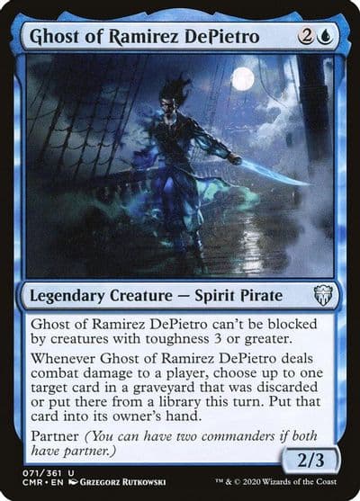 Ghost of Ramirez DePietro Commander Legends Magic card