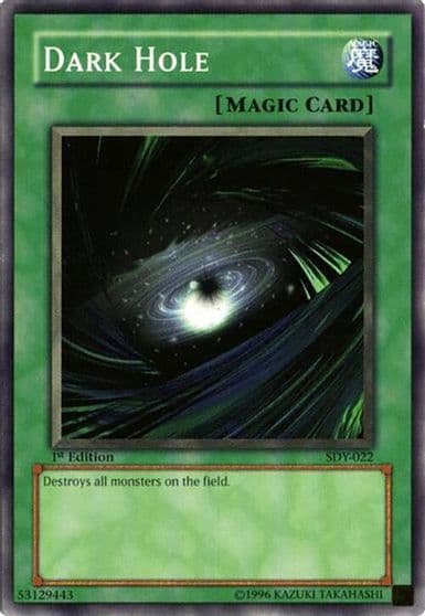 Dark Hole Starter Deck: Yugi Yu-Gi-Oh! card