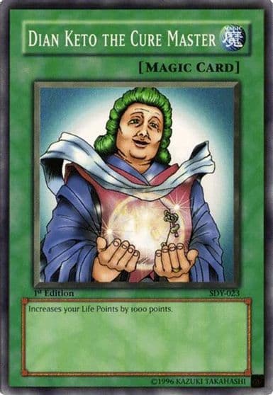 Dian Keto the Cure Master Starter Deck: Yugi Yu-Gi-Oh! card