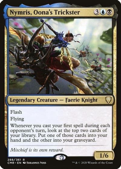 Nymris Oonas Trickster Commander Legends Magic card