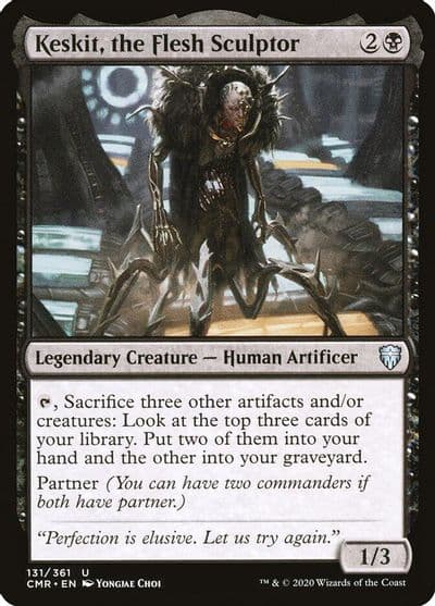 Keskit the Flesh Sculptor Commander Legends Magic card