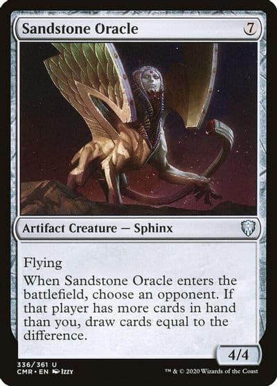 Sandstone Oracle Commander Legends Magic card