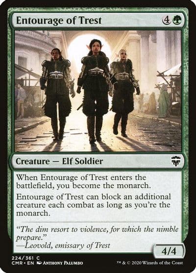 Entourage of Trest Commander Legends Magic card
