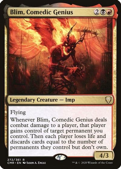 Blim Comedic Genius Commander Legends Magic card