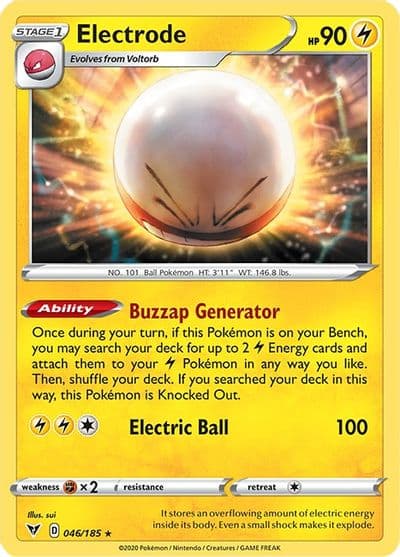 Electrode SWSH04: Vivid Voltage Pokemon card