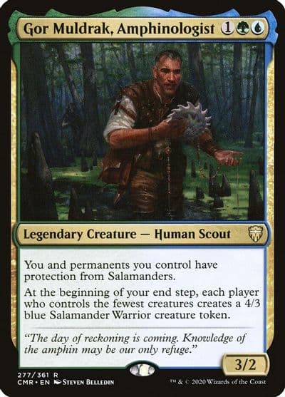 Gor Muldrak Amphinologist Commander Legends Magic card