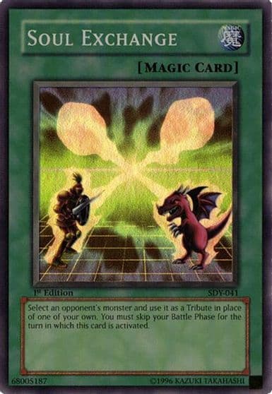 Soul Exchange Starter Deck: Yugi Yu-Gi-Oh! card