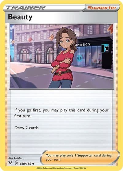 Beauty SWSH04: Vivid Voltage Pokemon card