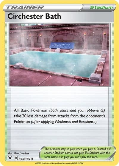Circhester Bath SWSH04: Vivid Voltage Pokemon card