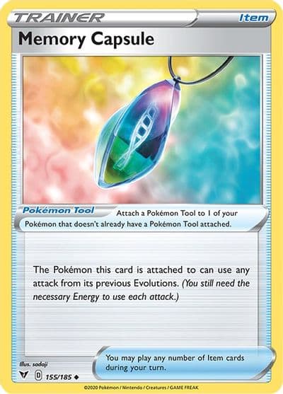 Memory Capsule SWSH04: Vivid Voltage Pokemon card