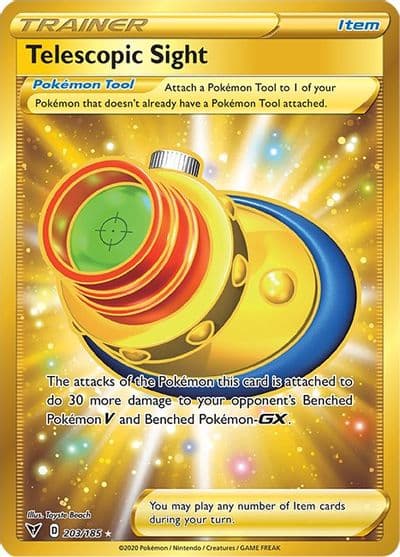 Telescopic Sight (Secret) SWSH04: Vivid Voltage Pokemon card